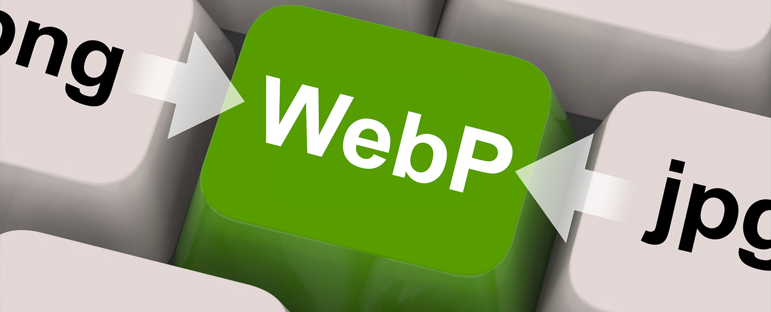 次世代画像形式（WebP）への変換・導入サービスのイメージ図